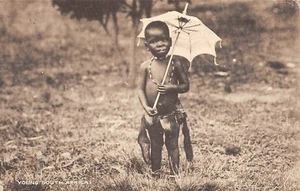 CPA / AFRIQUE DU SUD / YOUNG SOUTH AFRICA / ENFANT NOIR - Picture 1 of 2