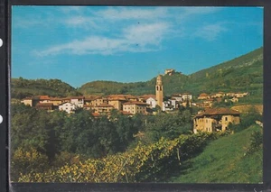 Cartolina Vigo di Ton Val di Non Panorama con Castel Thun D1871 - Picture 1 of 1