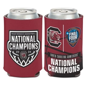 NEW! South Carolina Gamecocks Champ 2024 Can Cooler Double Sided - Picture 1 of 1