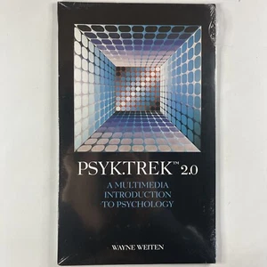 Psyk.Trek 2.0 CD-ROM A Multimedia Introduction to Psychology Wayne Weiten NEW - Picture 1 of 10