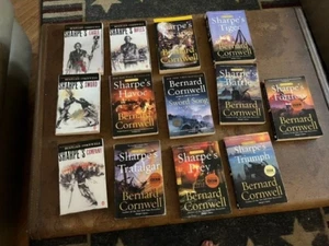 Bernard Cornwell Lot 13 Richard Sharpe Paper Back Books - Picture 1 of 6
