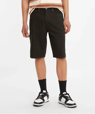 NWT Men’s Black Levi's 469 Loose Fit Denim Shorts - U Pick Size - Image 1 of 3