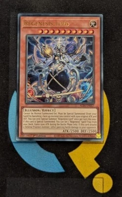ALIN-EN017 Regenesis Lord Ultra Rare 1st Edition YuGiOh - Image 1 of 3