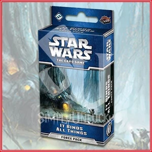 STAR WARS TCG: It Binds All Things | Force Pack FACTORY SEALED - Picture 1 of 2