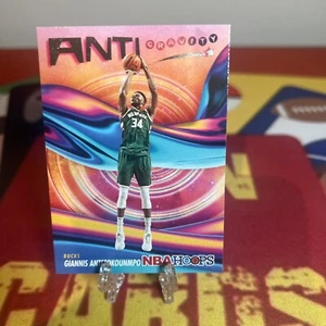 2023-24 Panini NBA Hoops Giannis Antetokounmpo Anti Gravity Insert - Picture 1 of 2