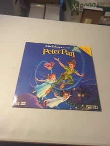 PETER PAN Walt Disney Stereo LaserDisc Never Land Capt Hook Tinker Bell Pirates - Picture 1 of 2