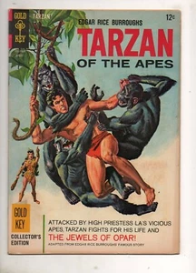 Tarzan #159 1ST FULL ADAPTATION JEWELS of OPAR! 1966 GOLD KEY; HIGH GRADE VF 8.0 - Picture 1 of 3