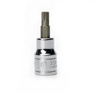 Genius Tools 3/8" Dr. M6 Ribe Bit Steckschlüssel, 50 mm L - 308+9006 - Bild 1 von 5
