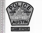 K-9 Police Texas Austin Police Department Canine Unit Officer & Dog Team grey