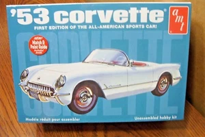 AMT '53 CORVETTE 1/25 SCALE MODEL KIT (build stock or custom) - Picture 1 of 4