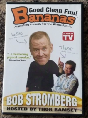 Bananas Bob Stromberg Autograph Good Clean Fun! Christian Comedy DVD Thor Ramsey - Image 1 of 4