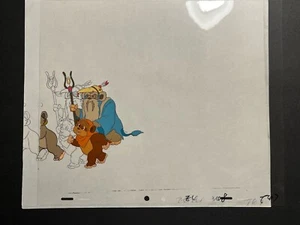 Star Wars Ewoks, Wicket Original Animation Production Drawing & Cel (T67) - Picture 1 of 6