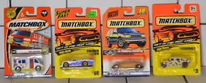 MATCHBOX Lot of 4, Cool Calories, Sauber, Prowler, Hummer (0472) - Picture 1 of 2
