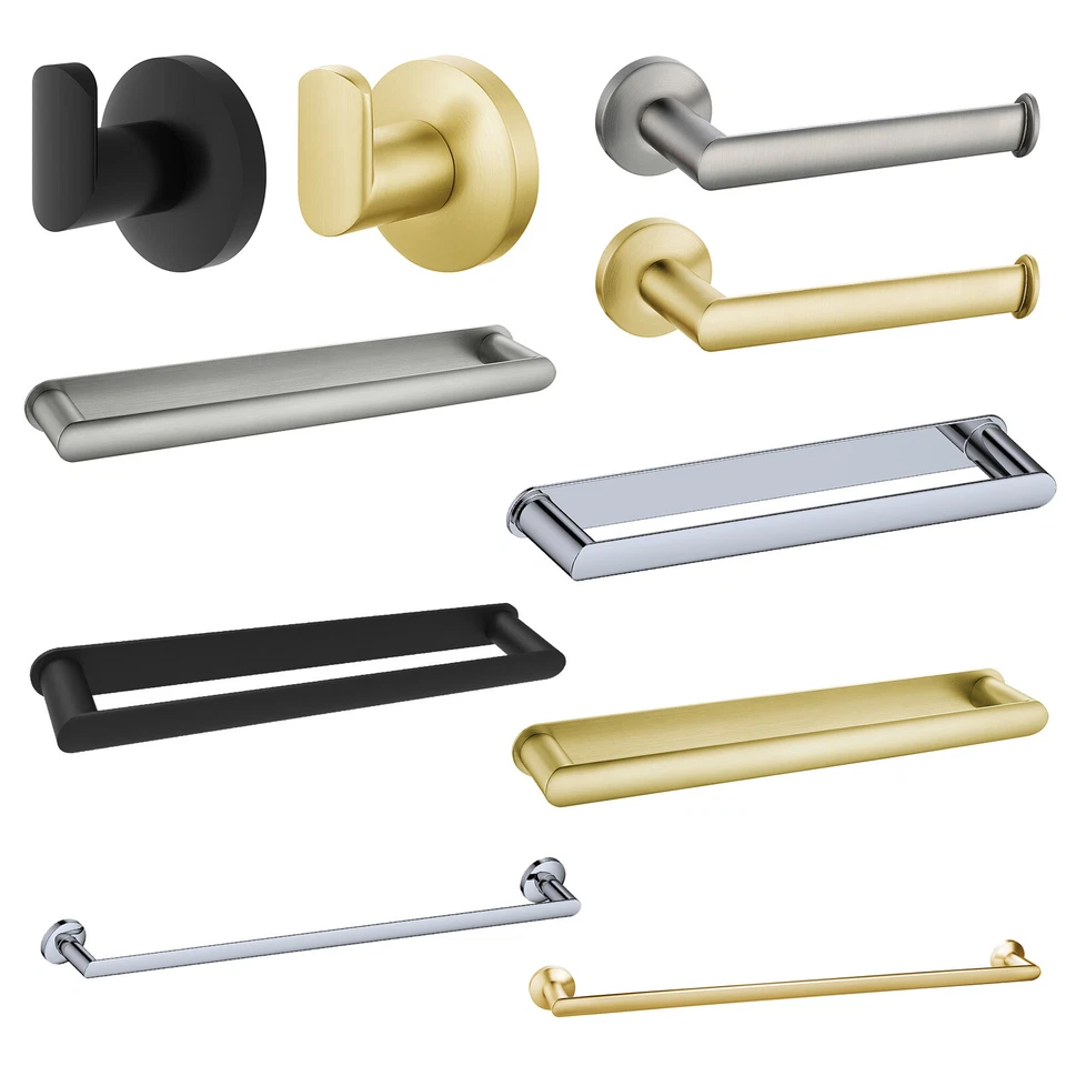 Nes Home Modern Wall Mounted Bathroom Accessories Choice - Image 1 of 1