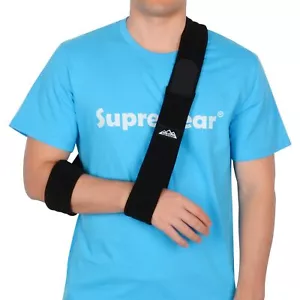 supregear Arm Sling Adjustable Support Strap 1 Count Pack of 1 Black - Picture 1 of 10