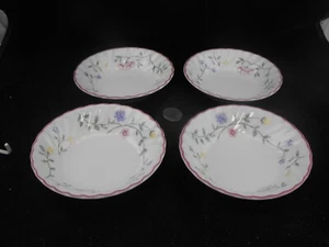 SET OF 4 JOHNSON  BROTHERS SUMMER CHINTZ 5" DESSERT NAPPIE BOWLS  EARTHENWARE - Bild 1 von 1
