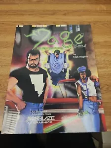 ZAGE - V-ONE - The Hero Discovered - Graphic book - Date 1987 - Starblaze - Picture 1 of 6