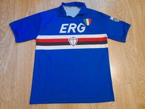MAGLIA SHIRT VINTAGE FOOTBALL CALCIO SAMPDORIA HOME 1991. NO ASICS. XL ADULTO - Foto 1 di 8