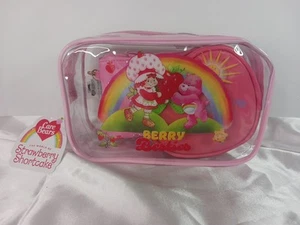 New Strawberry Shortcake X Care Bears Berry Besties Makeup Bag Set - Picture 1 of 4