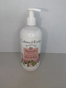 Crabtree And Evelyn 16.9 FL OZ Rosewater Body Lotion L'eau de Rose Pump New - Picture 1 of 3