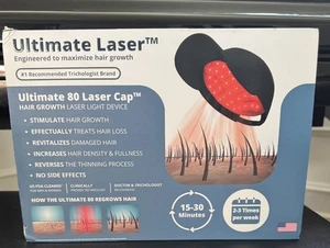 NEU Ultimate 80 Laser Haarwachstumskappe, Laserkappe für Haarausfall, Haarnachwachsen - Bild 1 von 4