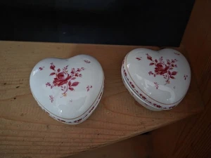 Handbemalte Deckel Dosen 1950 Porzellan - Bild 1 von 3