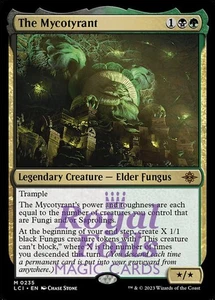 The Mycotyrant 1x FOIL Lost Caverns of Ixalan MTG LCI Mythic MINT black green - Picture 1 of 1
