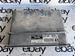 USED OEM 2004 LEXUS IS300 89661-53480 ENGINE COMPUTER - Foto 1 di 4