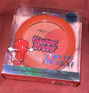 Profusion Hot Stuff The Little Devil Turn up the Heat Blush Duo Brand - NIB - Picture 1 of 6