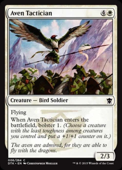 Aven Tactician -Foil Near Mint MTG Dragons of Tarkir - Image 1 of 1