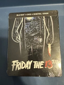 FREITAG DER 13. (1980/UNCUT) (STEELBOOK) (BLU-RAY + DVD + DIGITAL) Neu Sealed - Bild 1 von 4