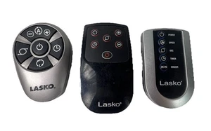 Lot of 3 Lasko Oscillating Tower Fan Replacement Multi Button Remote Controls - Picture 1 of 2