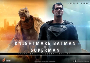 HOT TOYS Justice League Knightmare Batman + Superman TMS038 1:6 Figure Set NEW - Picture 1 of 11
