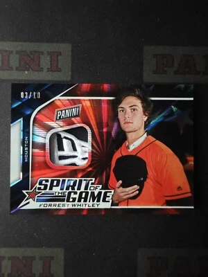2019 Panini Father's Day Baseball Spirit of the Game Forrest Whitley /10 SP - Image 1 of 2