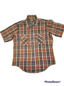 Camisa RUGGED COUNTRY Para Hombre XL Tartán Rayas Abotonada Multicolor Campus - Imagen 1 de 9