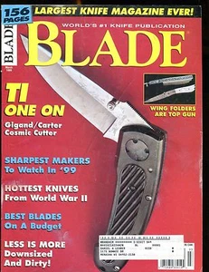 Blade Magazine March 1999 TI One On EX w/ML 012417jhe - Picture 1 of 1