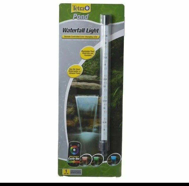 Tetra Color Changing LED Waterfall Light Set with Remote Control  Foto 1 de 2