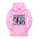 Kids Girls Taylor Swiftie Printed Hoodie Sweatshirt Casual Hooded Pullover Tops