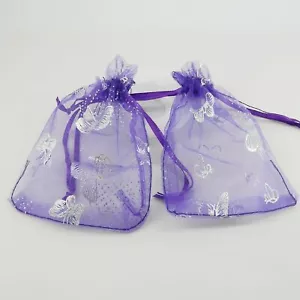 Butterfly Organza Jewelry Gift Candy Pouch Bags Wedding  Party Favor Decor - Picture 1 of 14