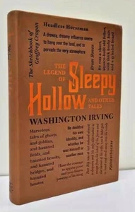 The LEGEND OF SLEEPY HOLLOW & Tales by Washington Irving Faux Leather *New* - Picture 1 of 8