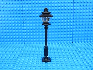 LEGO 1 x Black City/Town/Village STREET LIGHT Lamp Post Trans-Clear new - Picture 1 of 1