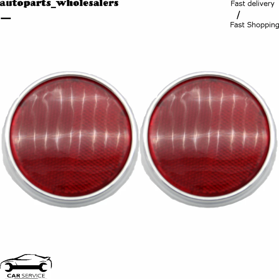 2X Lentes reflectoras traseras para Toyota Land Cruiser 1958-73 8191069015 8191069015 Foto 1 de 4