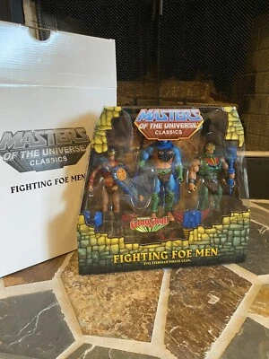 MOTU Classics Powers Of Gray Skull Fighting Foe Hombres Figuras Paquete de 3 Matty He-Man Foto 1 de 3