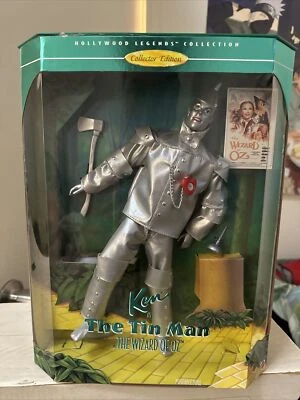 好莱坞传奇 Ken as The Tin Man in the Wizard of Oz 芭比娃娃 1995 年美泰 — 第 1/2 张图片