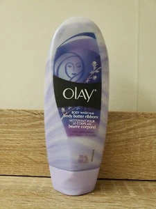 Olay Body Wash Plus Body Butter Ribbons w/ Jojoba Butter, 10oz - One Bottle - Picture 1 of 2