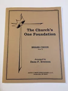 Sheet Music The Church's One Foundation - Brass Choir Arr Dana F Everson Level 3 - Picture 1 of 3