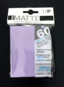 Lilac Matte Ultra Pro Small Deck Protector Sleeves 60 Yu Gi Oh Vangaurd Size