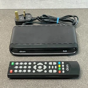 Dion Freeview Set-Top TV Box | STB1AW11 | Small Form Factor | SCART | Black - Picture 1 of 10