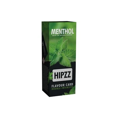 Aromakarten HIPZZ wie Rizla Flavor Cards Aroma Menthol (100 Aromakarten)