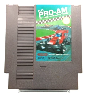 R.C. Pro-Am (Nintendo Entertainment System, 1988) NES Authentic Tested & Working - Picture 1 of 9